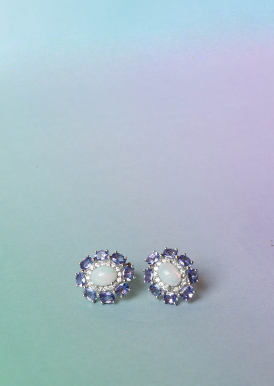 Fiorella Opal Earrings
