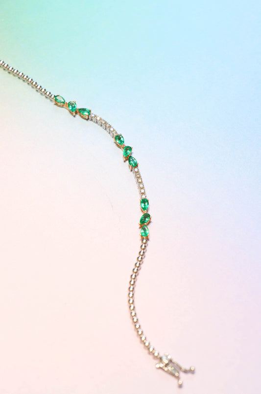Leire Emerald Bracelet