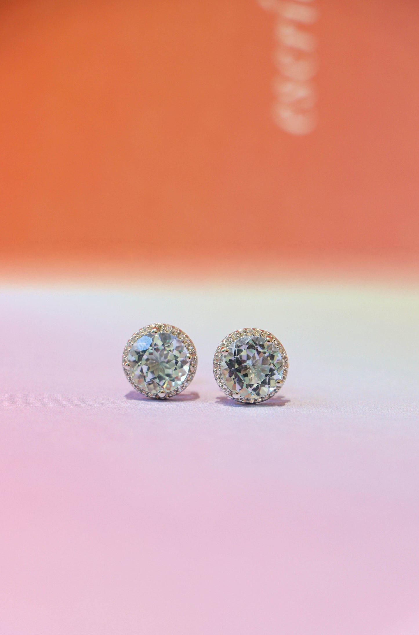Triana Topaz Blue Studs
