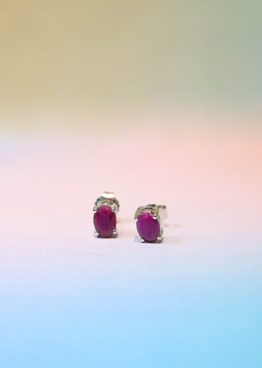 Cuca Ruby Earrings