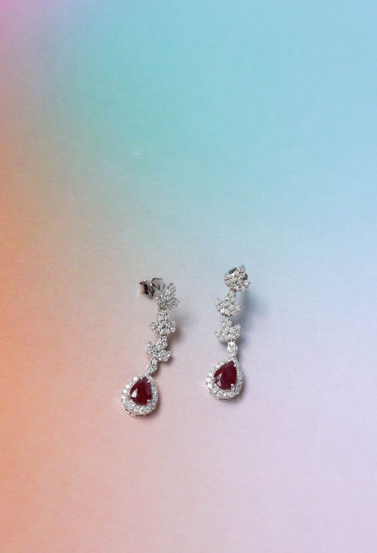 Acacia Ruby Earrings