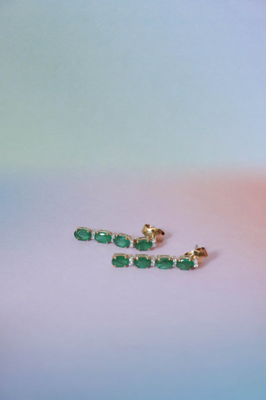 Hosa Emerald Earrings