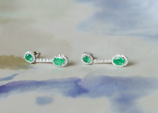 Maitane Emerald Earrings