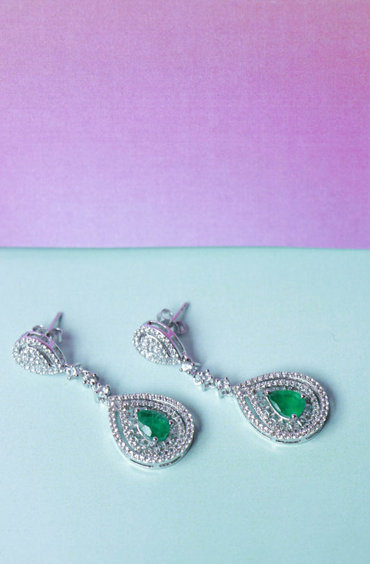 Lara Emerald Earrings
