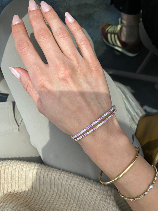 Bangle Pink Sapphire