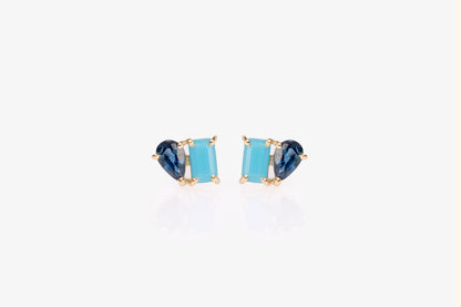 Lia Turquoise Studs