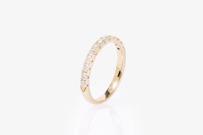 Half Diamond Ring