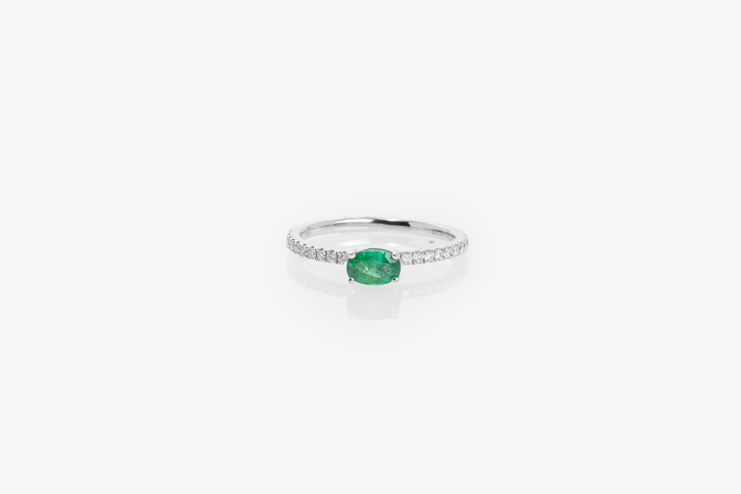 Pamela Emerald Ring