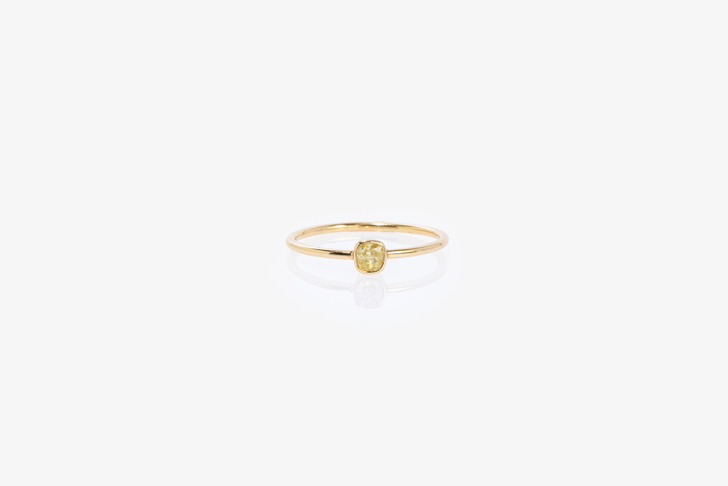 Julieta Diamoind Yellow Ring