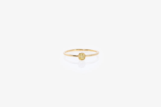 Julieta Diamoind Yellow Ring