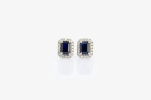 Martina Sapphire Studs