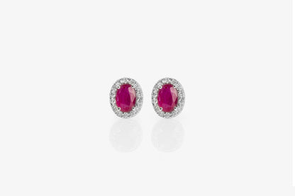 Domenica Ruby Earrings