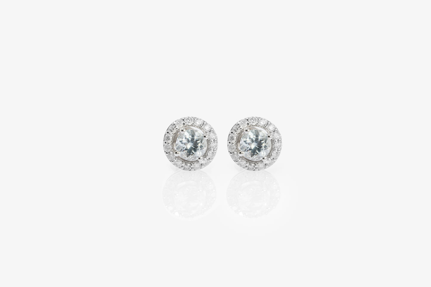 Elsie Aquamarine Studs