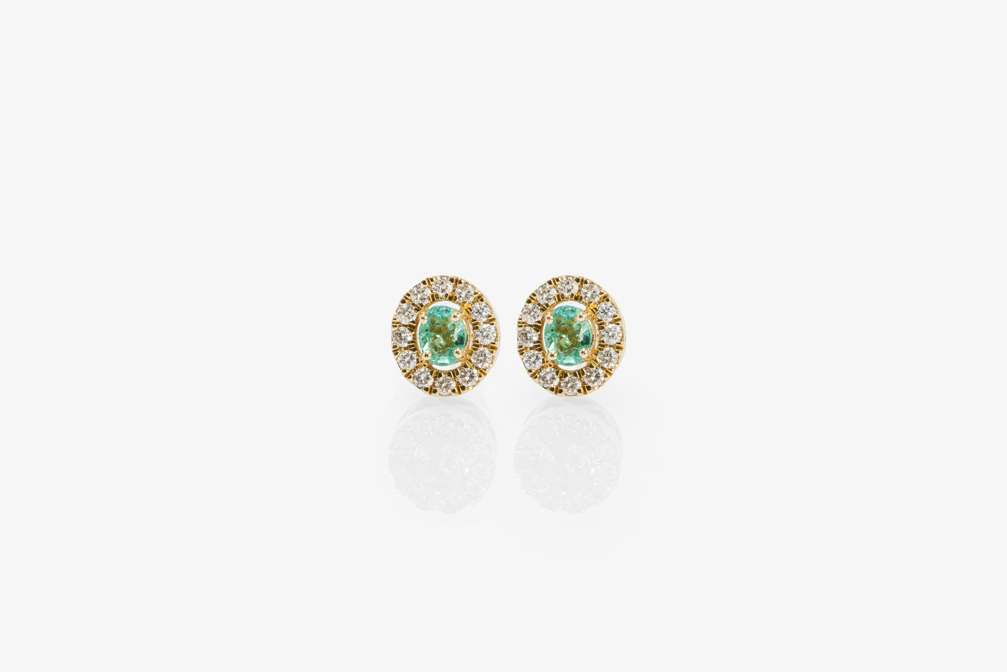 Emma Emerald Studs