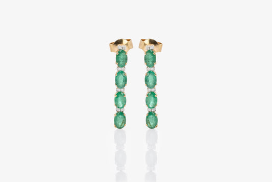 Ximena Emerald Earrings