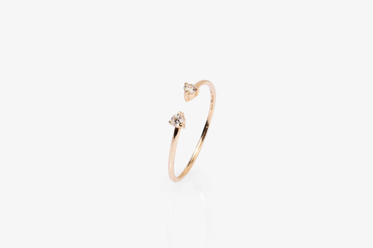 Tint Diamond Ring