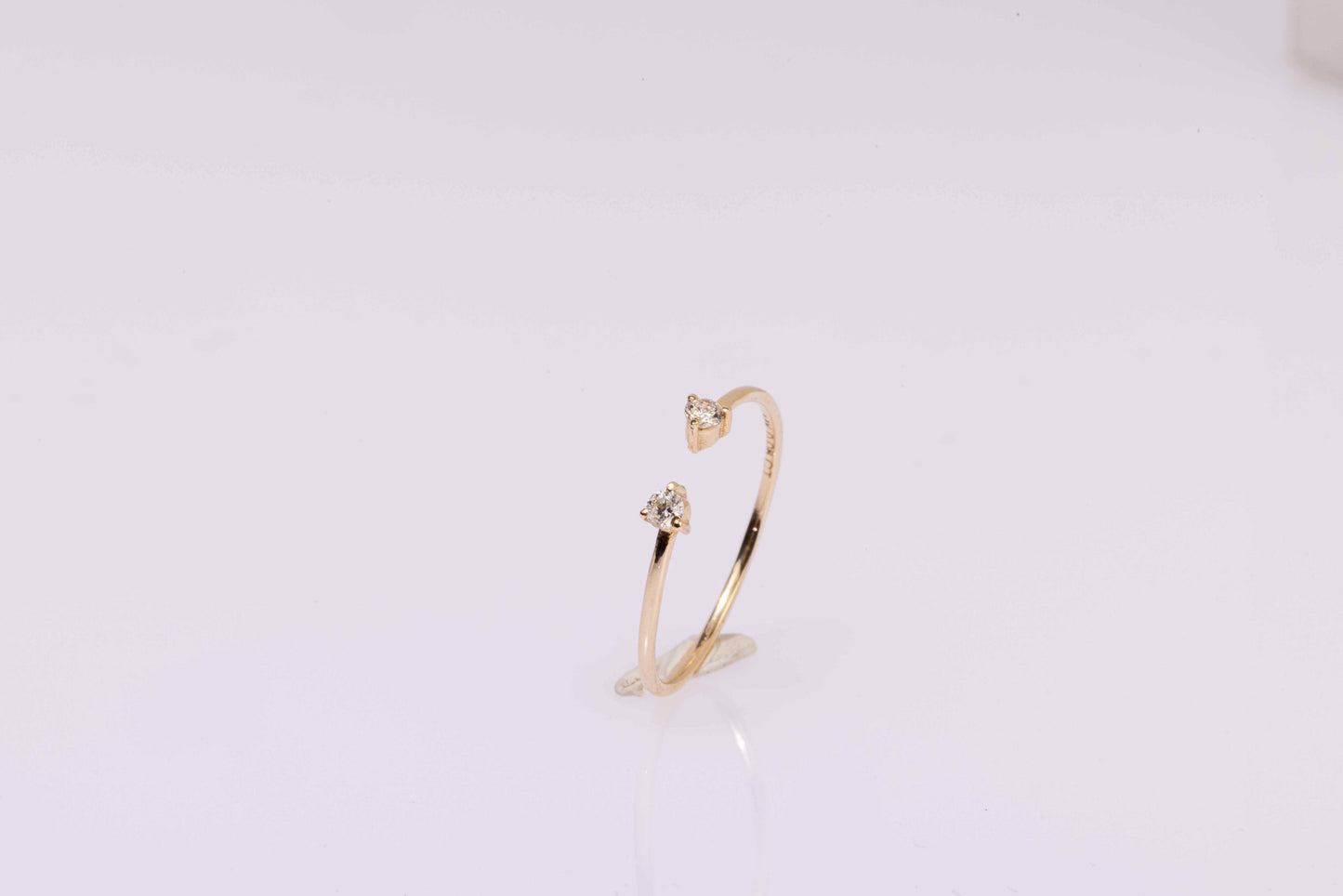 Tint Diamond Ring