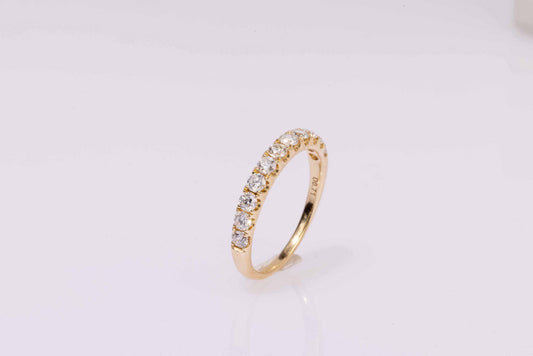 Half Diamond Ring