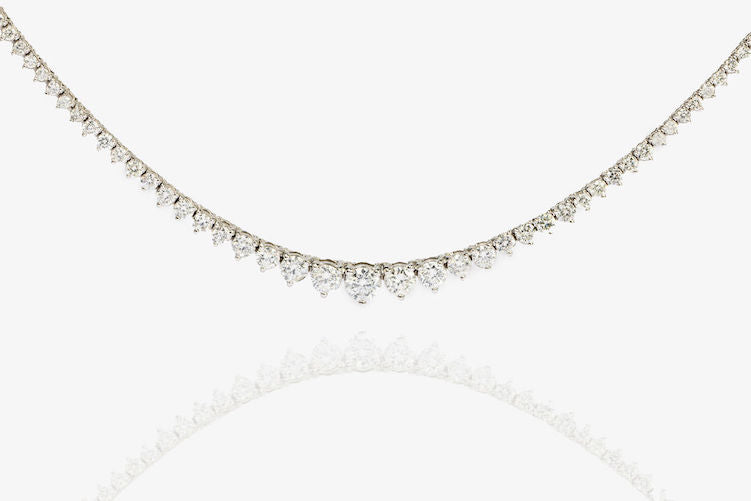 Collar Tennis Riviere 5.5 ct