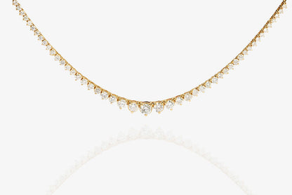 Collar Tennis Riviere 5.5 ct