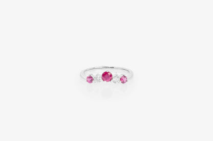 Kaia Ruby & Diamond Ring