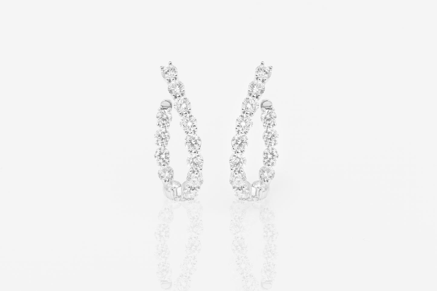 Tara Diamond Hoops