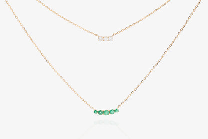 Adhara Emerald Necklace