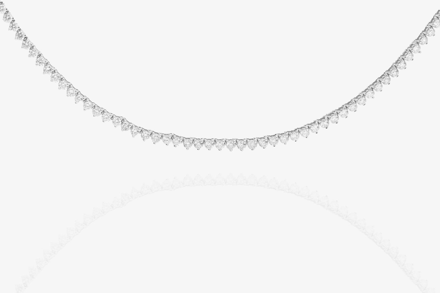 Collar Tennis 3prong 5.5 ct (Bajo Pedido)