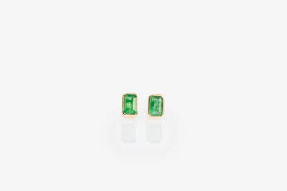 Limbani Emerald Studs