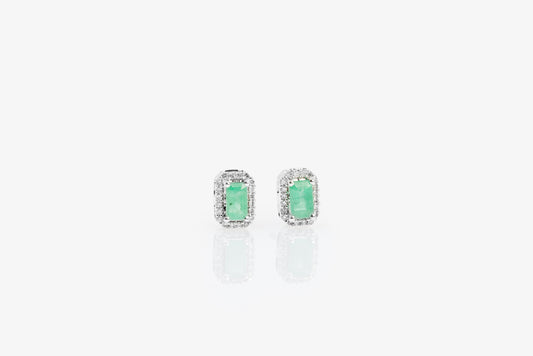 Loise Emerald Studs