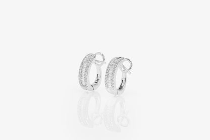 Eliette Diamond Hoops