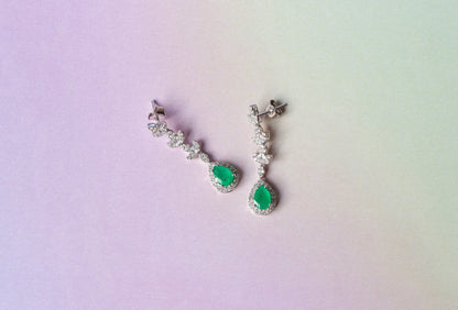 Acacia Emerald Earrings