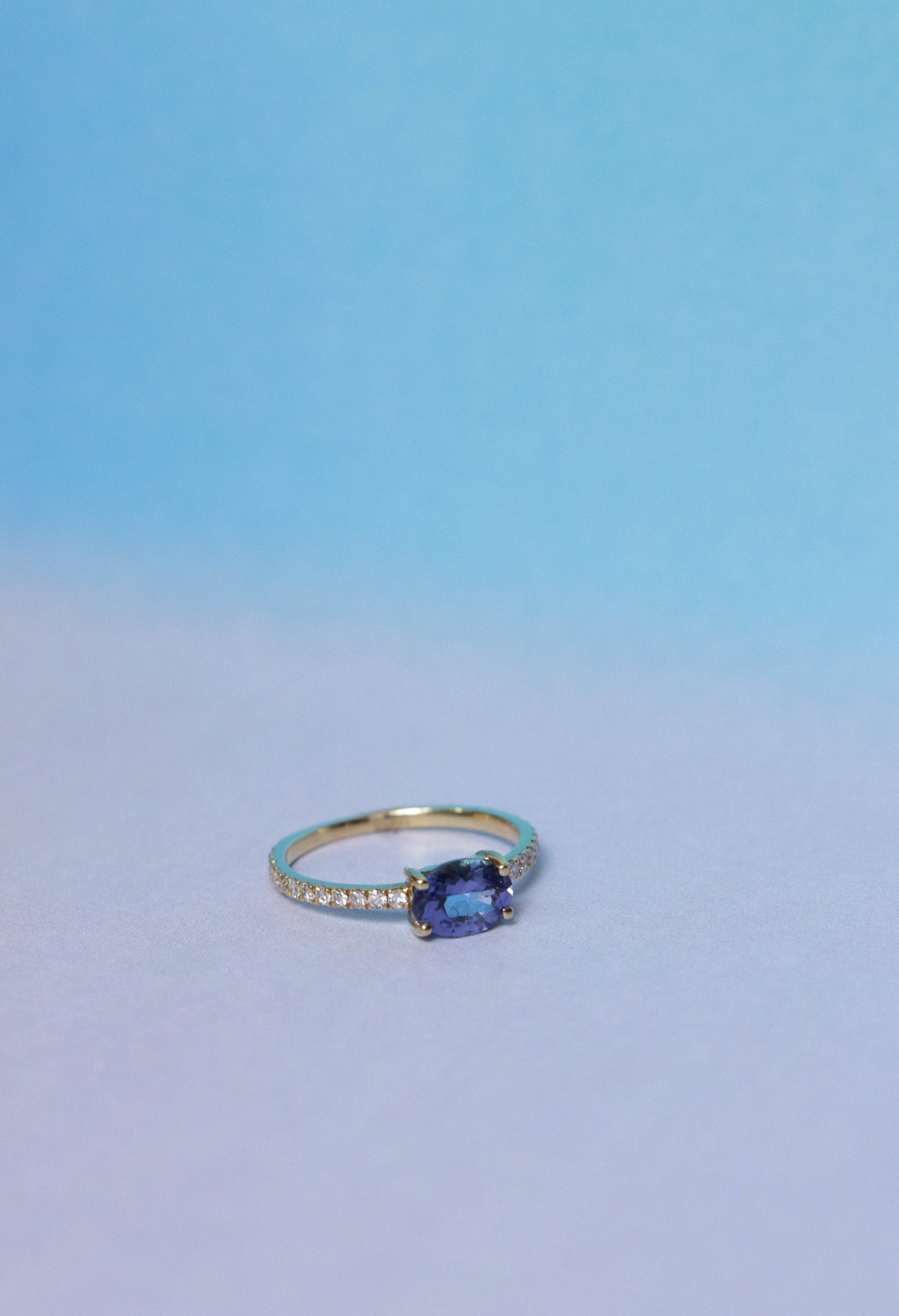 Pamela Jumbo Tanzanite Ring