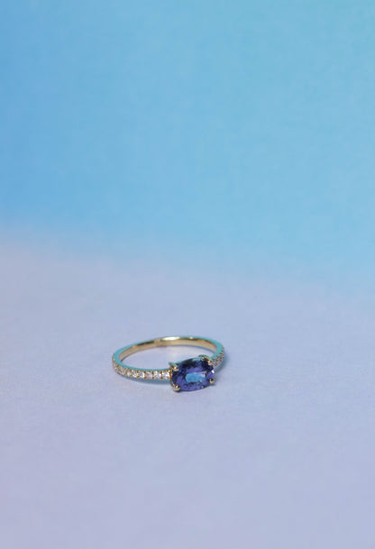 Pamela Jumbo Tanzanite Ring