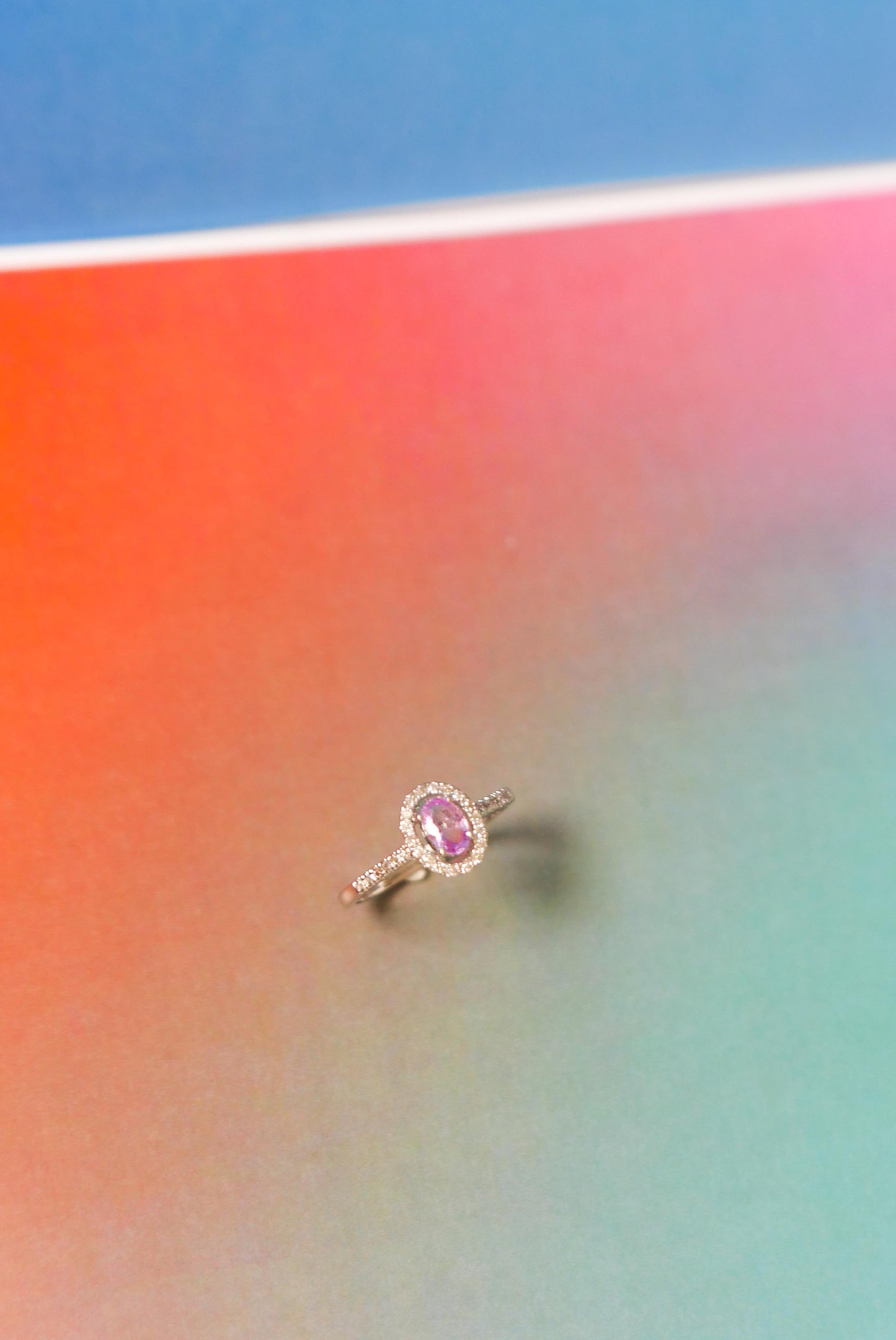 Loreta Pink Sapphire Ring