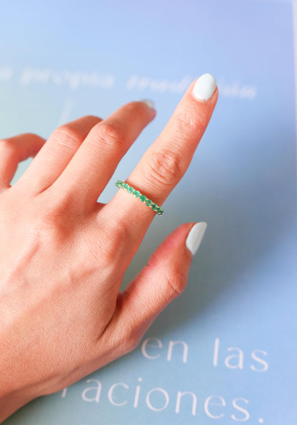 Heidy Emerald Ring