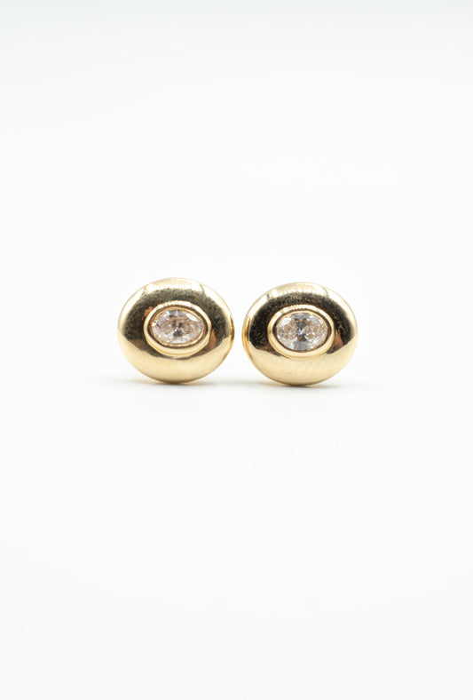 Zaida Diamond Studs