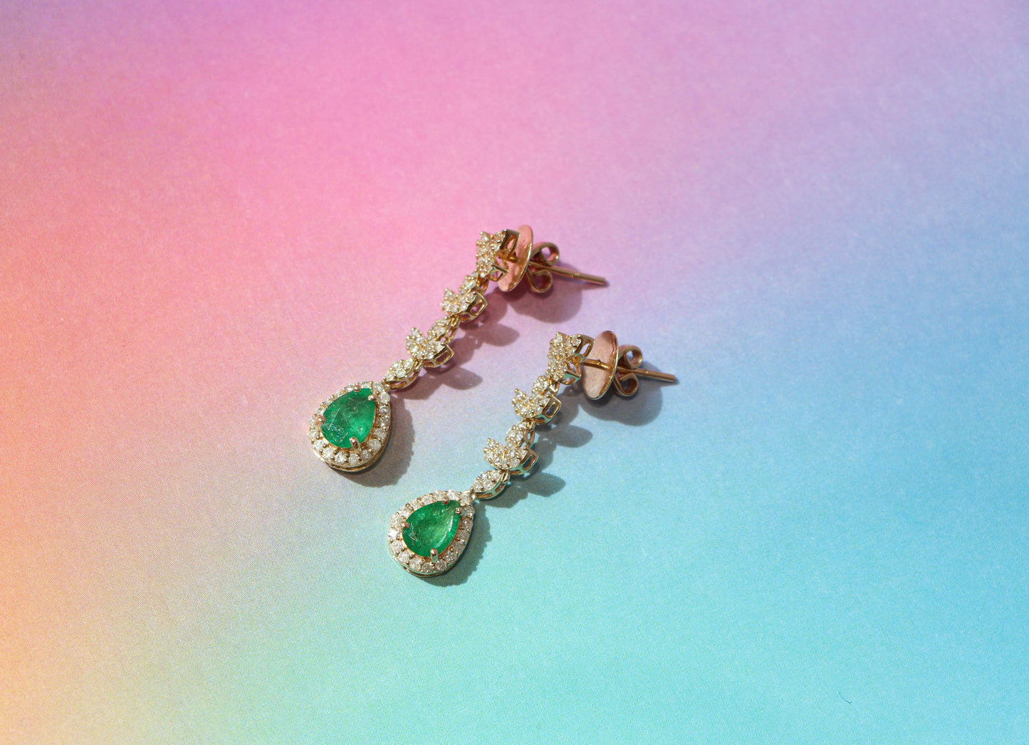 Acacia Emerald Earrings
