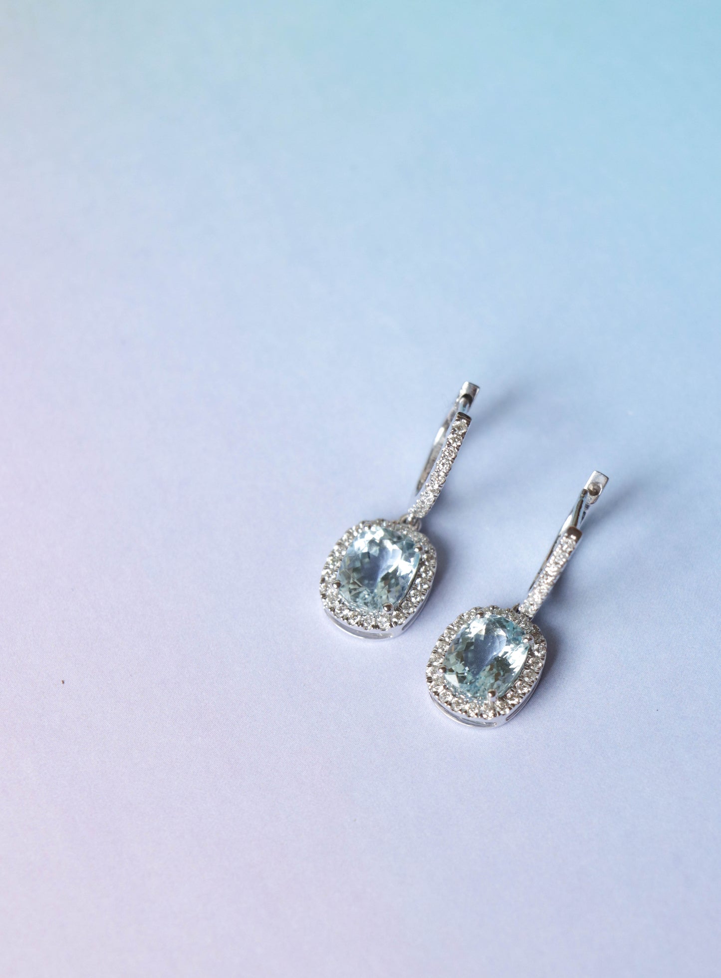 Lara Aquamarine Earrings