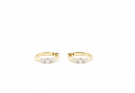 Laia Diamond Hoops