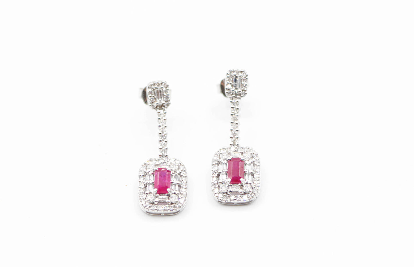 Mini Paola Ruby Earrings