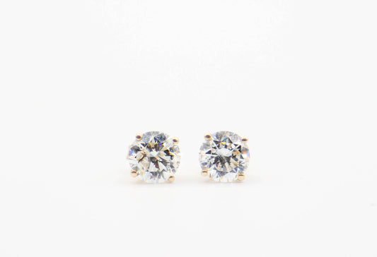 Lab Diamond Studs 2 ct