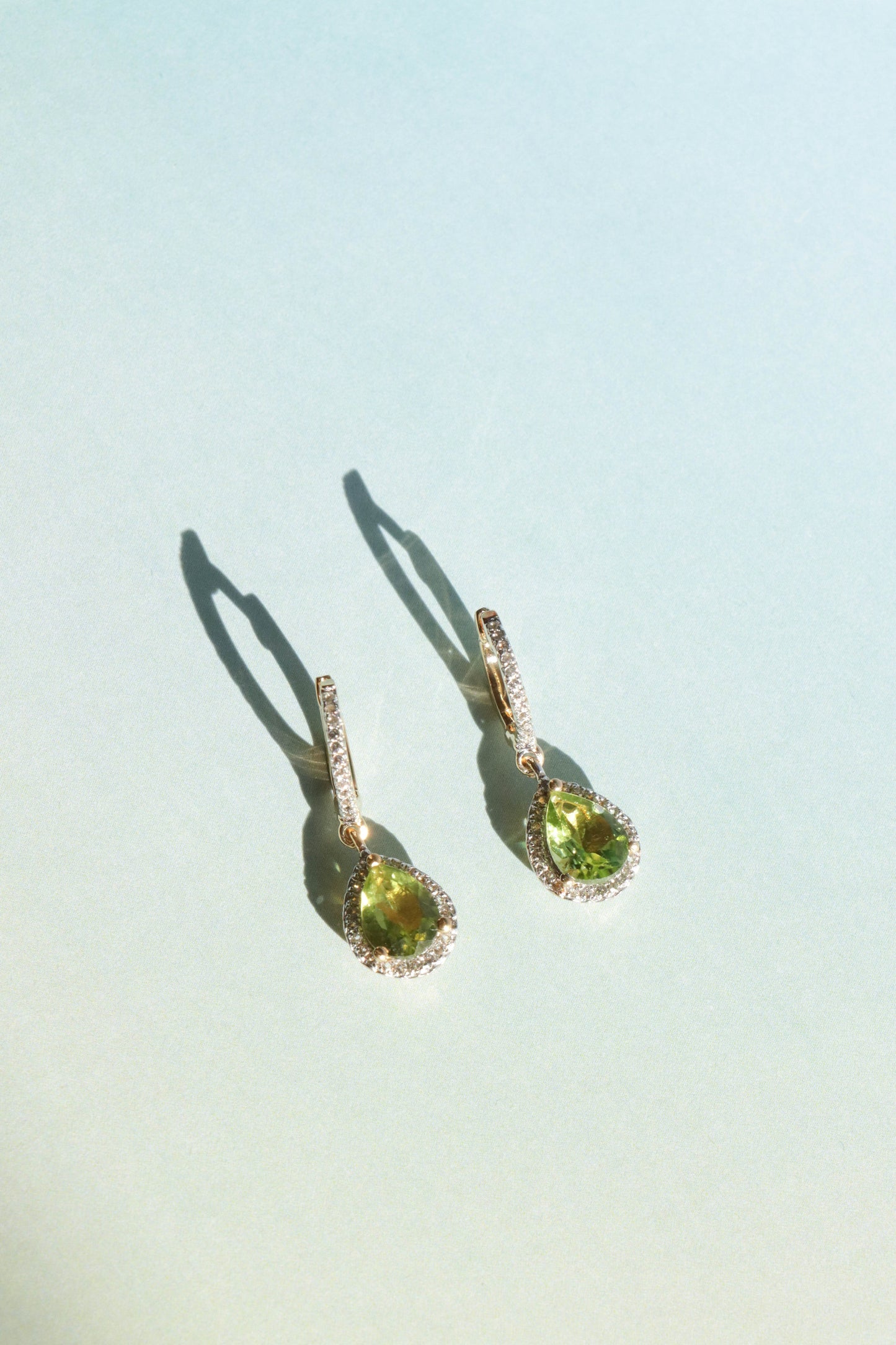 Elba Peridot Earrings