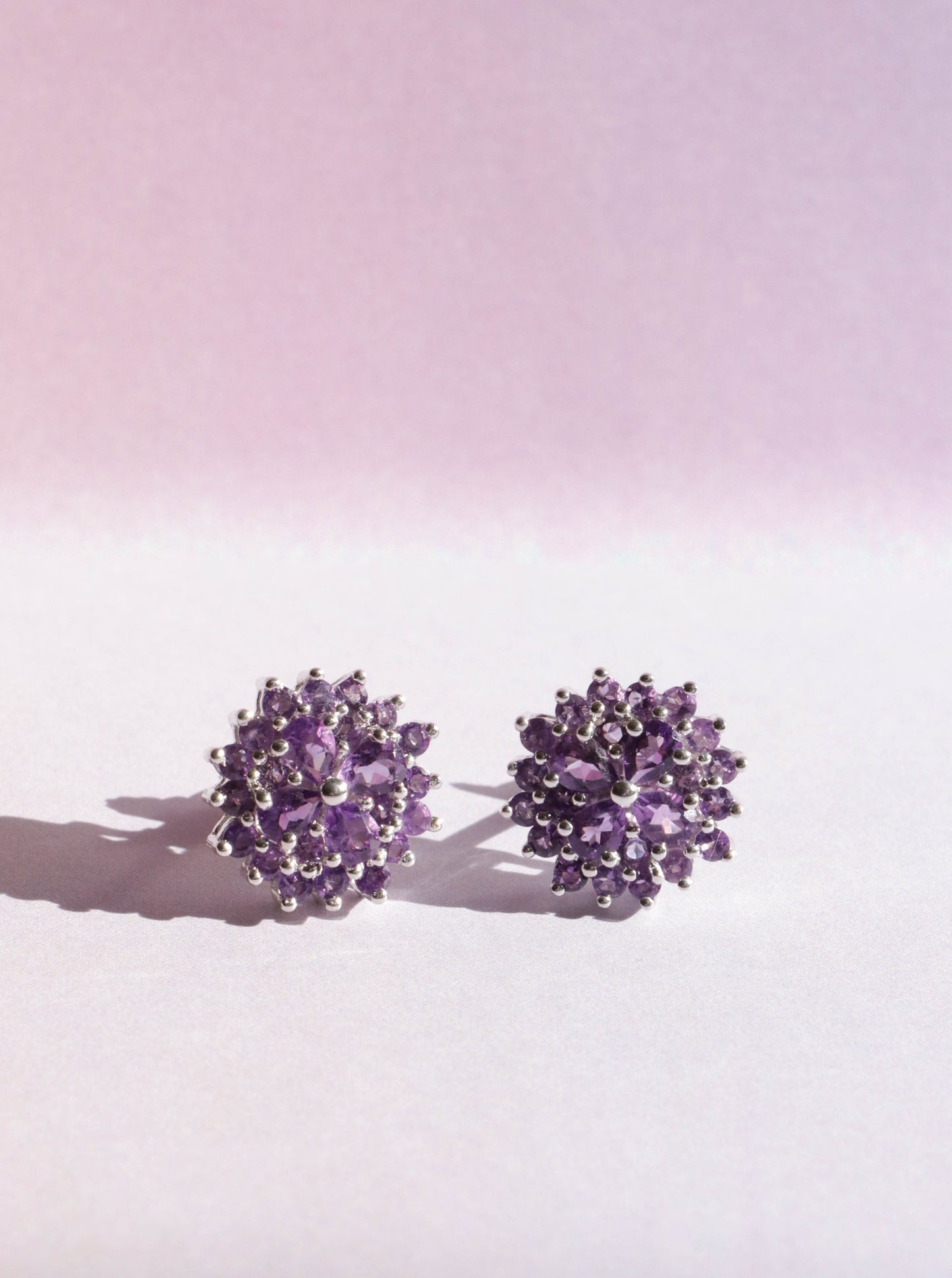 Nona Amethyst Earrings