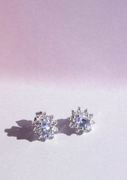 Cassy Tanzanite Earrings