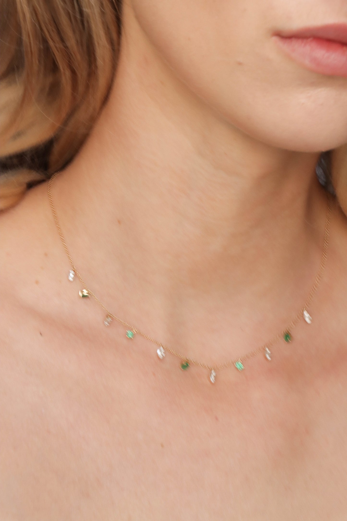 Amira Emerald Necklace