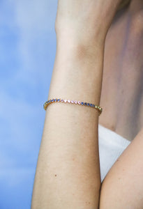 Rainbow Multisapphire Tennis