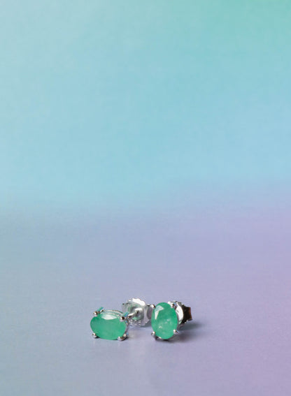 Cosme Emerald Studs