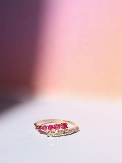 Caracol Ruby & Diamond Ring