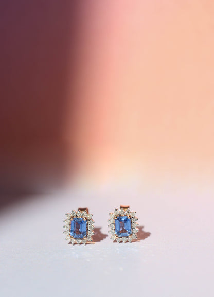 Caroline Sapphire Earrings